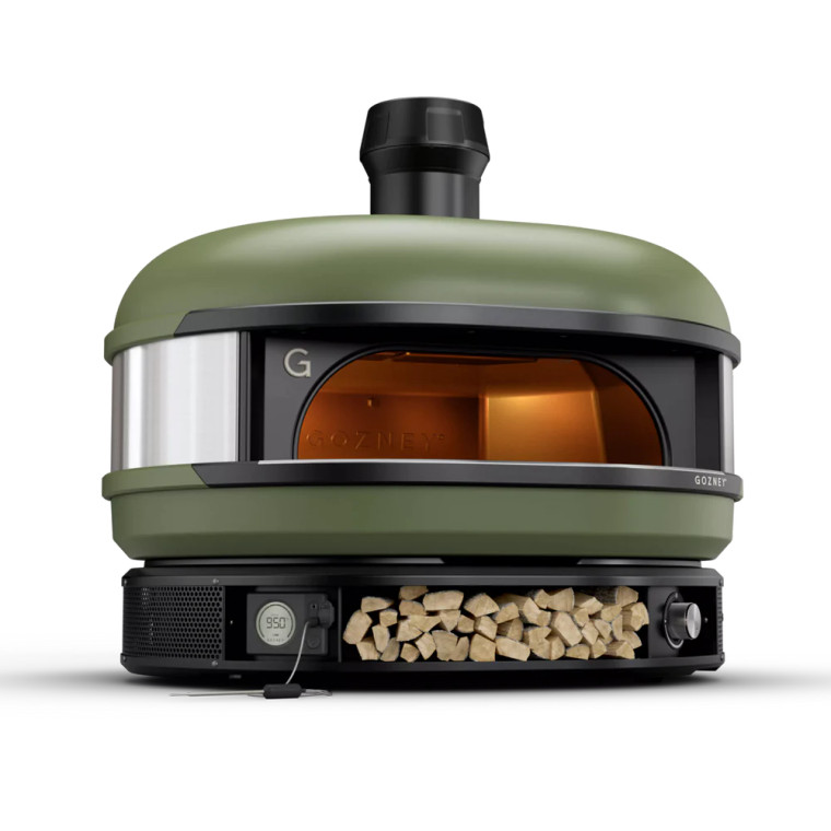 Gozney Dome Outdoor Pizza Oven Cream in Green Gozney Dome Outdoor Pizza Oven Cream in Green