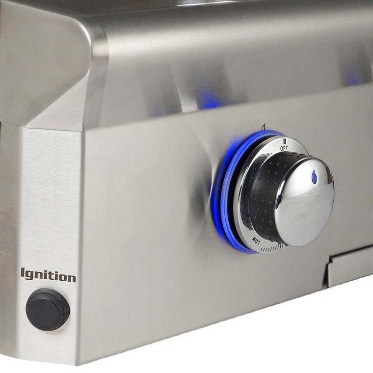 American Outdoor Grill L-Series 24-Inch 2-Burner Propane Gas Grill W/ Rotisserie & Single Side Burner - 24PCL