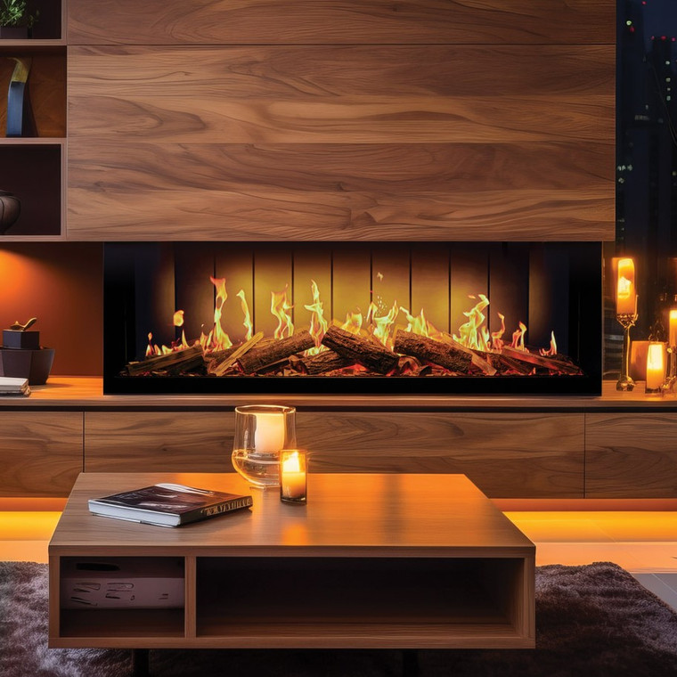 TrueFlame 150 3DX 60" Linear Electric Fireplace