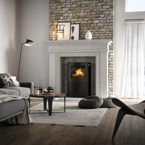 RAIS QTEE II C Soapstone Wood Stove - Luxury Fire