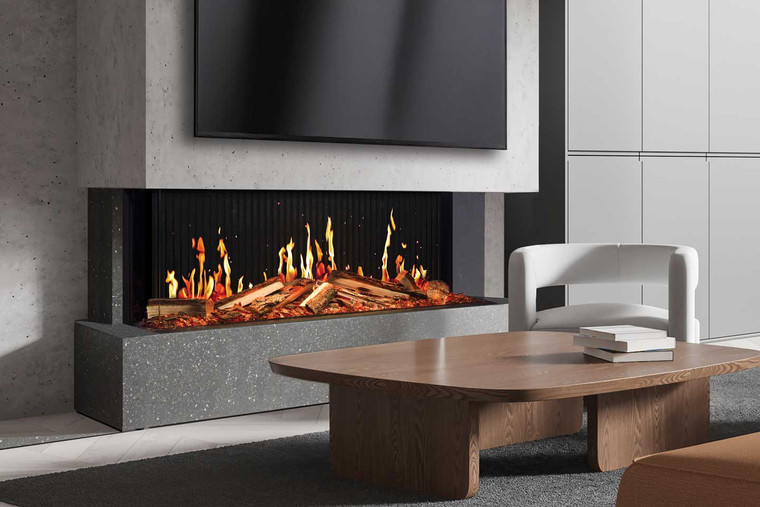 UE50 LCD Uptown Electric Fireplace