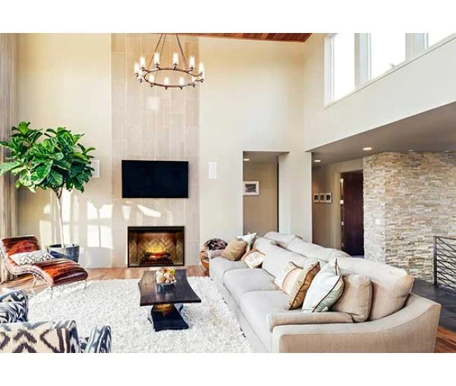 Dimplex Revillusion 42-inch Built-in Firebox with Glass Pane and Plug Kit