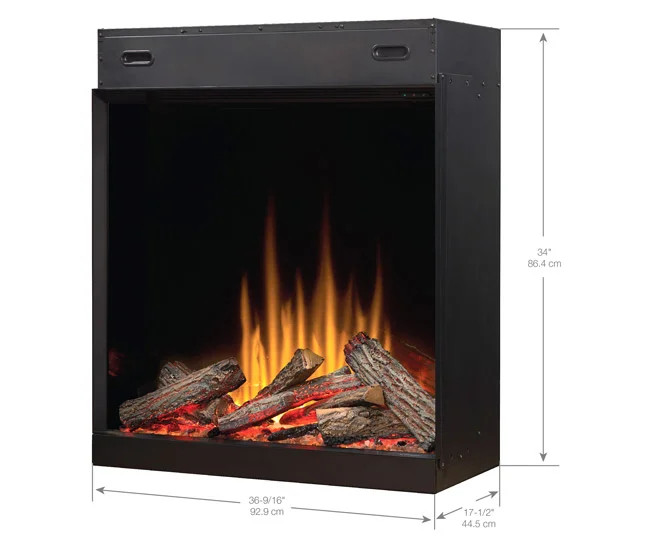 Dimplex Ignite Aspire 36-inch Built-In Firebox Electric Fireplace