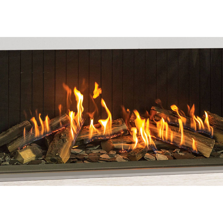 Urbana U70 Tall Ultra Fire-In Log Gas Fireplace - Luxury Fire