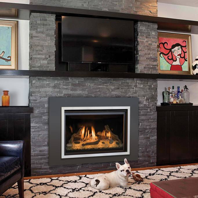 Kozy Heat Chaska 34 Gas Insert | Gas Fireplace Insert | Luxury Fire