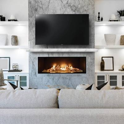 Summit Open Linear Fireplaces