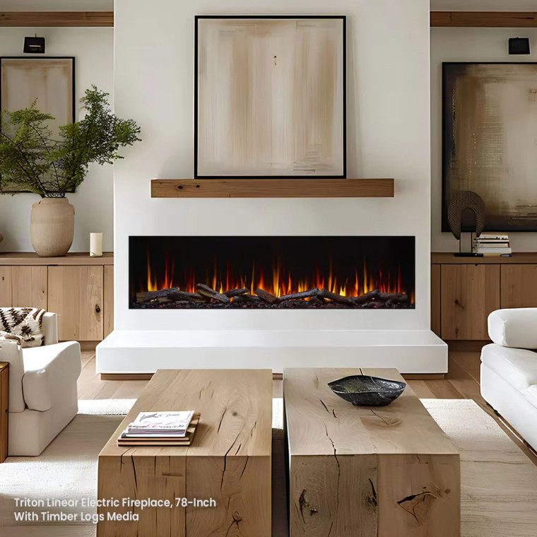 Simplifire Triton Electric Fireplace