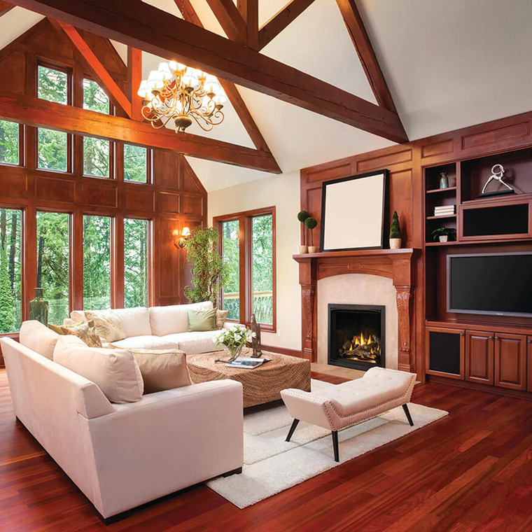 Napoleon Elevation X 42 Direct Vent Gas Fireplace | Luxury Fire