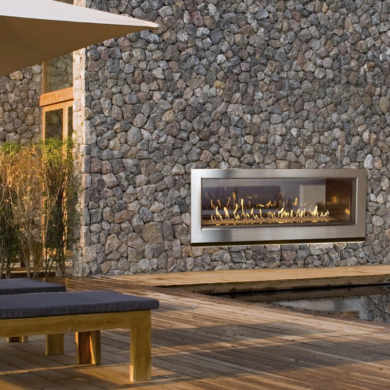 Town and Country TCWS54 Linear See Thru Direct Vent Fireplace