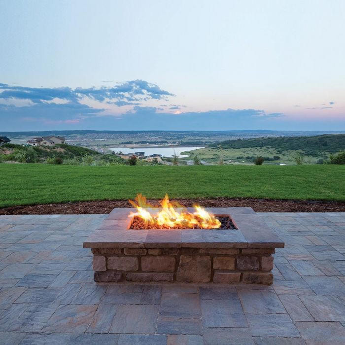 Crossfire by Warming Trends FS4848 Ready-to-Finish Square Fire Pit