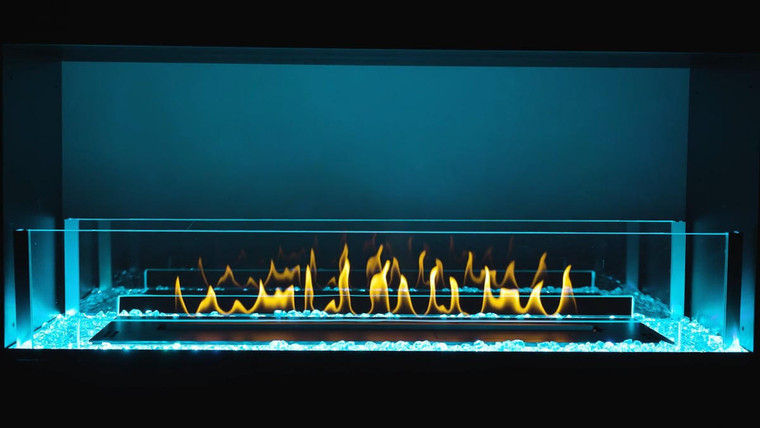 Ethanol Fireplace 60" NZ60B PrimeFire  See-Through/Peninsula   Ethanol Fireplace 60" NZ60B PrimeFire  See-Through/Peninsula
