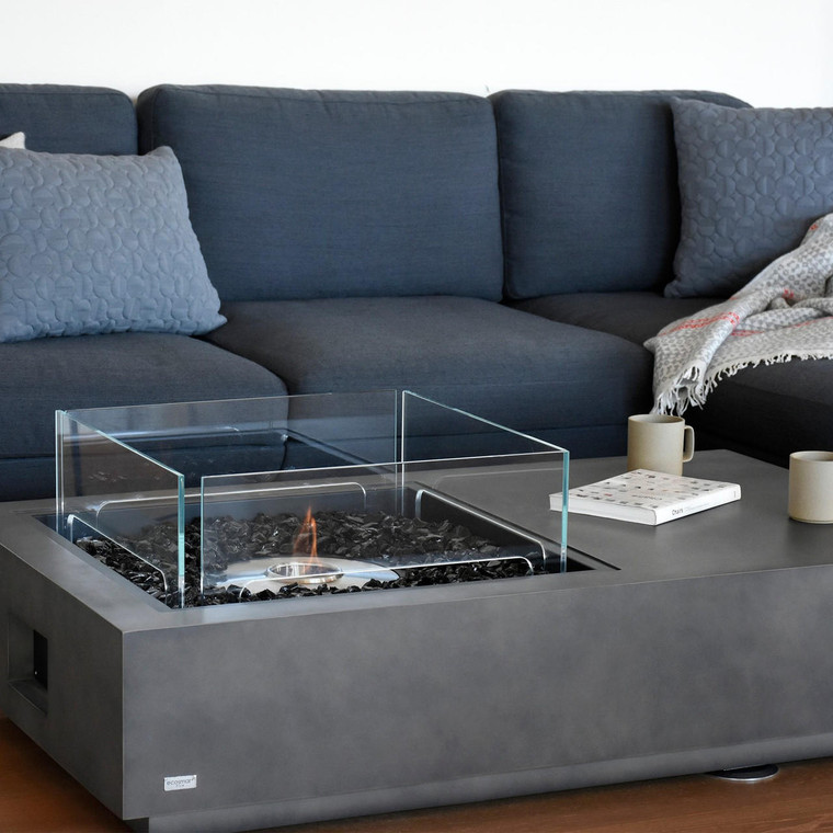 大人気⭐︎eco smart fire 「Manhattan 50」 EcoSmart Fire Manhattan 50 Fire Pit Table | Ethanol & Gas LP/NG