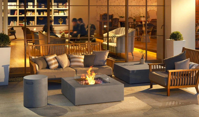 EcoSmart Fire EcoSmart Base 40 Fire Pit Table  EcoSmart Fire EcoSmart Base 40 Fire Pit Table