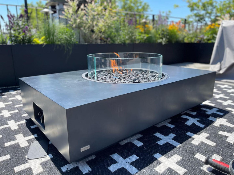 EcoSmart Martini 50 Fire Pit Table | Luxury Fire