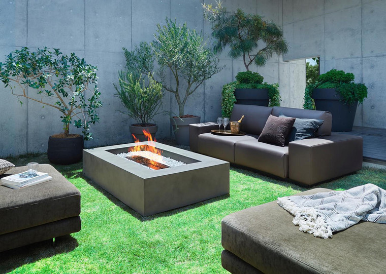 EcoSmart Wharf 65 Fire Pit Table | Luxury Fire