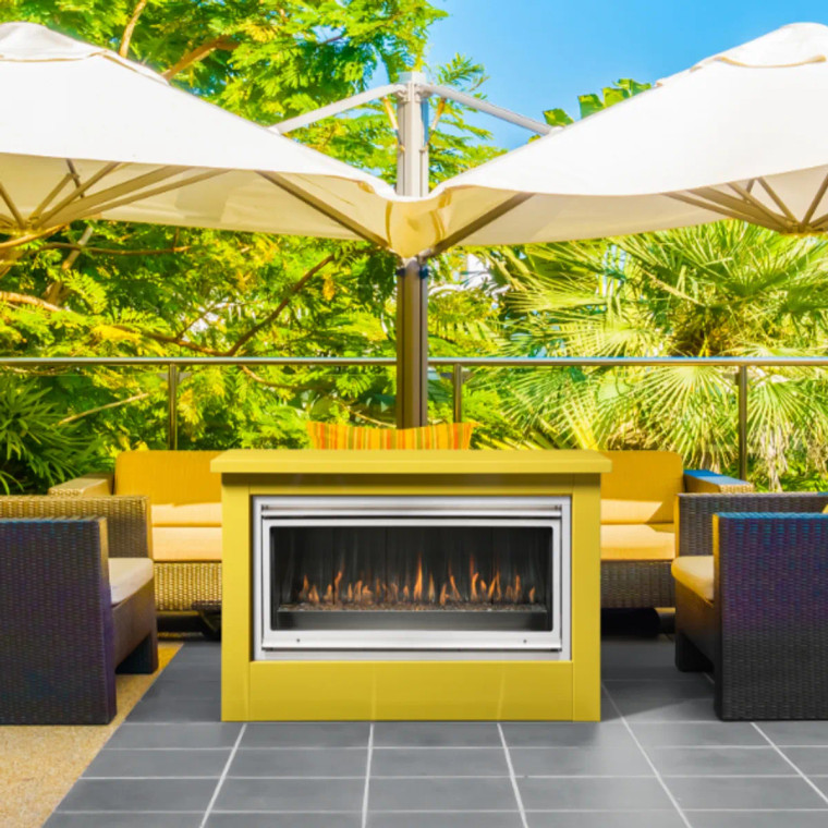 Montigo Mahana 42″ Outdoor Vent Free Gas Fireplace - Fireplace Surplus