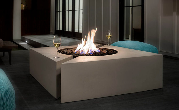 Studio Nisho Chaos Modern Outdoor Fire Pit - Fireplace Surplus