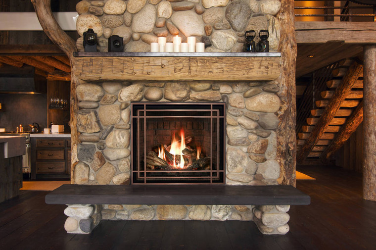 Mendota FV41 Gas Fireplace FullView