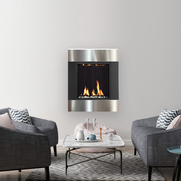 SOLAS ONE6 Wall-Mount Direct Vent Gas Fireplace - Fireplace Surplus