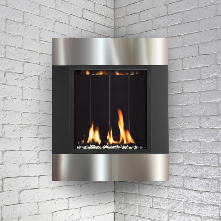 SOLAS ONE6 Wall-Mount Direct Vent Gas Fireplace - Fireplace Surplus