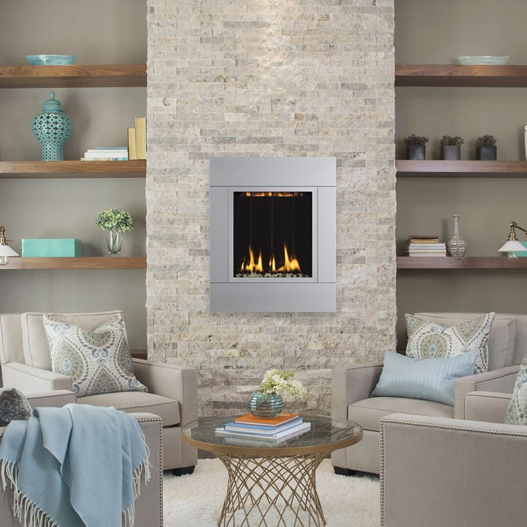 SOLAS ONE6 Wall-Mount Vent-Free Gas Fireplace - Luxury Fire