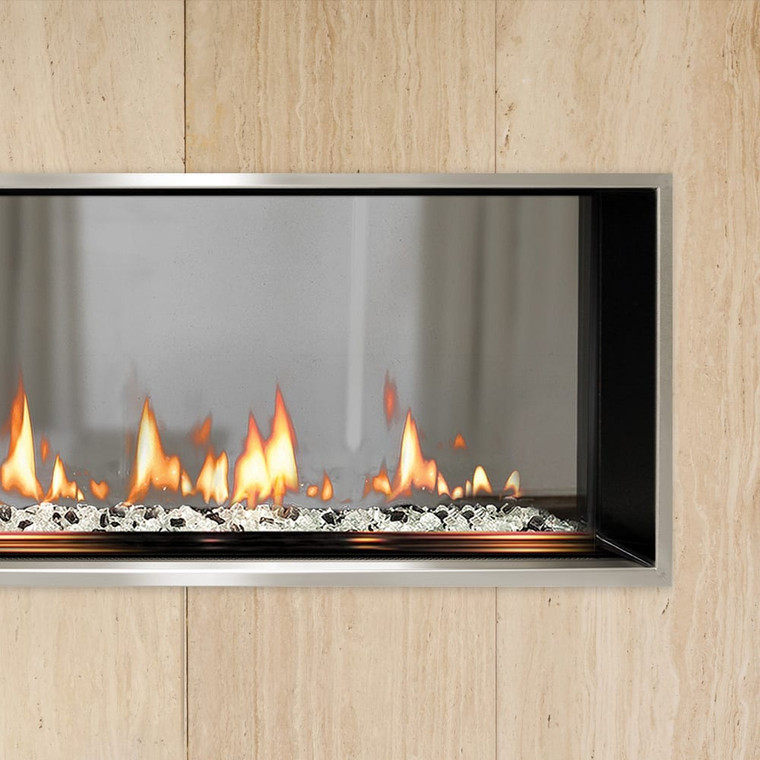 SOLAS SIXTY0 See-Thru Slim-Line Built-In - Luxury Fire