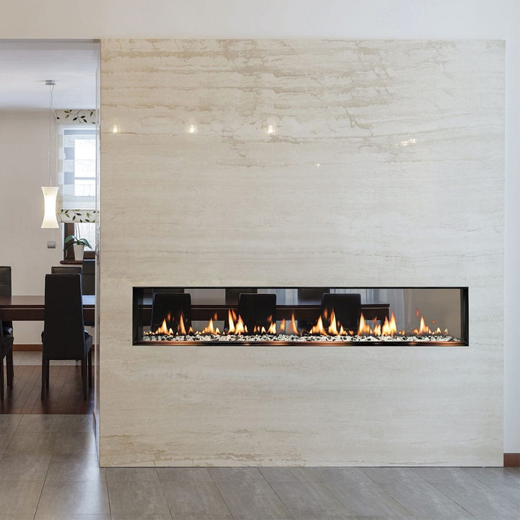 SOLAS SIXTY0 See-Thru Slim-Line Built-In - Luxury Fire