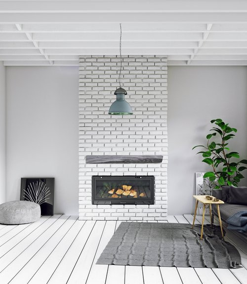 Lexington Hearth Cabin Pine Weathered Grey Non-Combustible Mantle