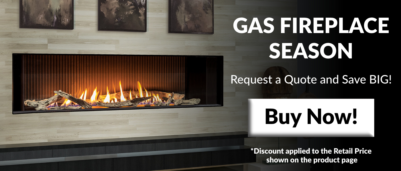 Kingsman 42" Bentley Direct Vent Fireplace Tempered Glass