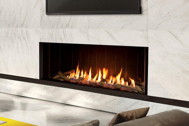 Urbana U70 Linear Tall Direct Vent Gas Fireplace - Luxury Fire