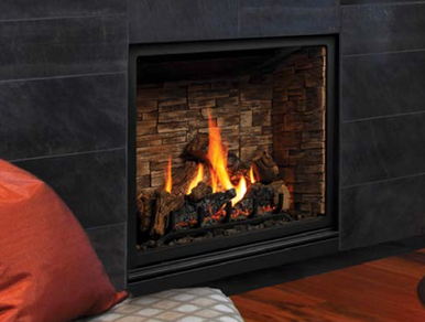 39 Bentley Direct Vent Fireplace - Tempered Glass - Fireplace Surplus