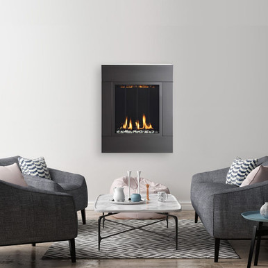 SOLAS ONE6 Wall-Mount Vent-Free Gas Fireplace - Luxury Fire