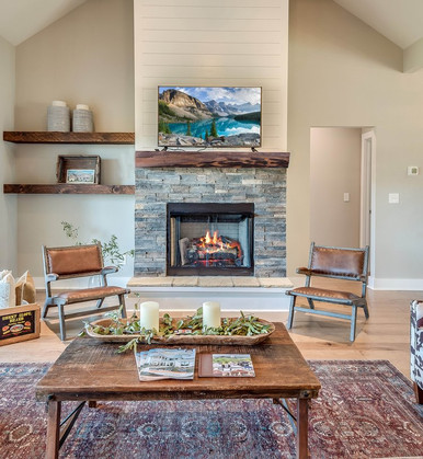 Lexington Hearth Cabin Pine Maduro Non-Combustible Mantle