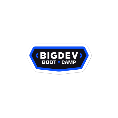 BigDev Bootcamp Sticker