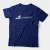 Deep blue t-shirt with a white BigCommerce logo on the front.