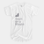 White t-shirt with the B Mark logo and the text "team on a mission" with each word on a new line.
