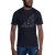 BMark Unisex Tee with front view, on a large model.