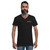 BEmpowered Unisex Short Sleeve V-Neck T-Shirt front view on a large model.