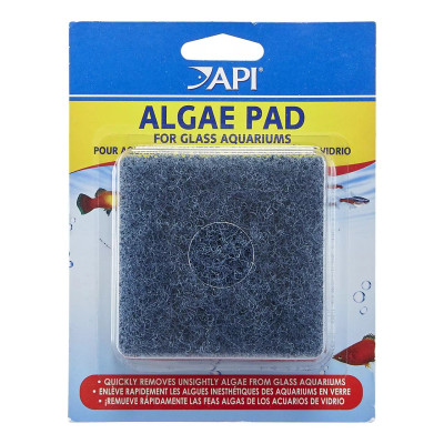 API Doc Wellfish`s Hand Held Algae Pad (Glass Aquariums) 3 inch x 3 inch