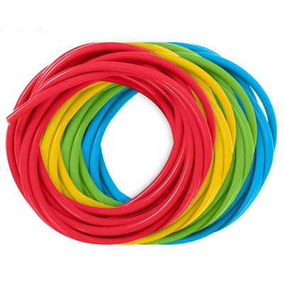 Simplicity Heavy Duty Silicone Dosing Tubing - 10 ft 4 - pack red, yellow, green, blue