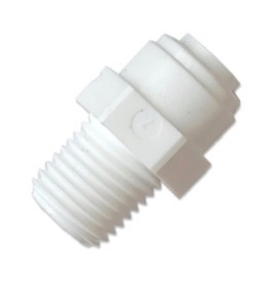 Aqua FX Quick Connect Straight Fitting 1/2 Thread x 3/8 Quick Connect