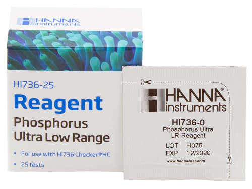 Hanna Instruments H1736-25 Phosphorus Ultra Low Range Reagents - 25 Tests