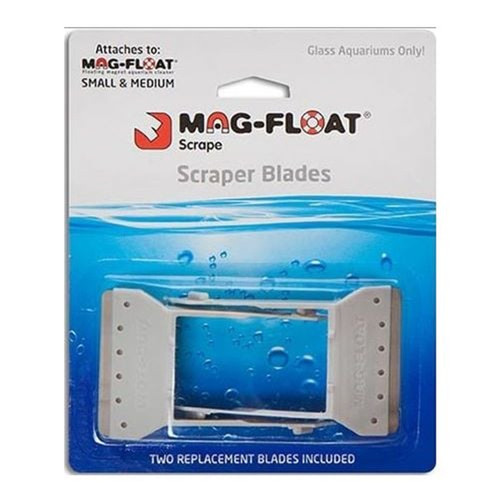 Mag-Float Small / Medium Replacement Blades Cleaners, 2 Pack