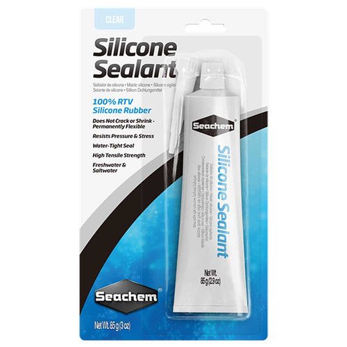 Seachem Silicone Sealant - CLEAR (3 oz)