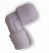 AquaFX Quick Connect Elbow Fitting 1/4 Male 1/4 Tube