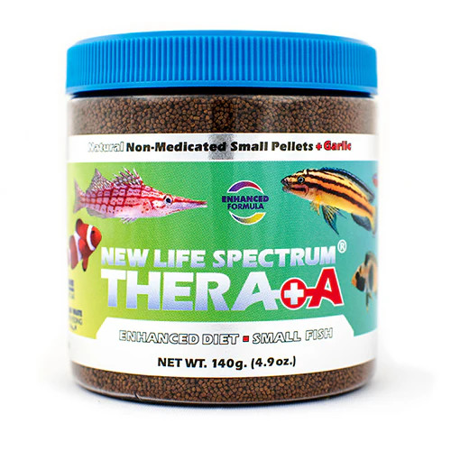 NEW LIFE SPECTRUM THERA+A (Naturox Series) - Small Sinking Pellet (.5mm-.75mm) 140g
