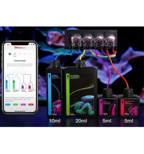 Red Sea 4-Part Complete Reef Care Dosing System (Medium)