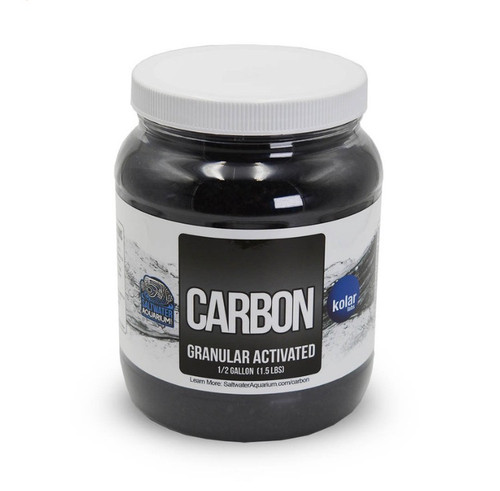 Saltwater Aquarium.com Bulk Aquarium Large Particle Carbon - Calgon (1/2 Gallon - 1.5 Ibs)