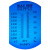 Bulk Reef Supply Refractometer for Reading Salinity with Calibration Fluid