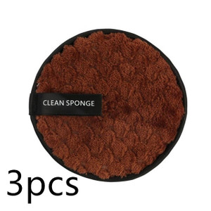 Color: Brown 3pcs - Clear Water Makeup Puff Q119-CJBJPFMB00304-Brown 3pcs